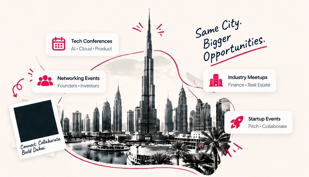 Meetups, Conferences, Hackathons and Workshops: Which Dubai Event Is Right for You?
